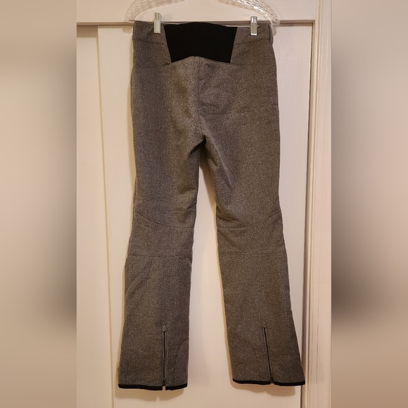 Women's Gray Softshell Snowpants Size 6 - Picture 3 of 8